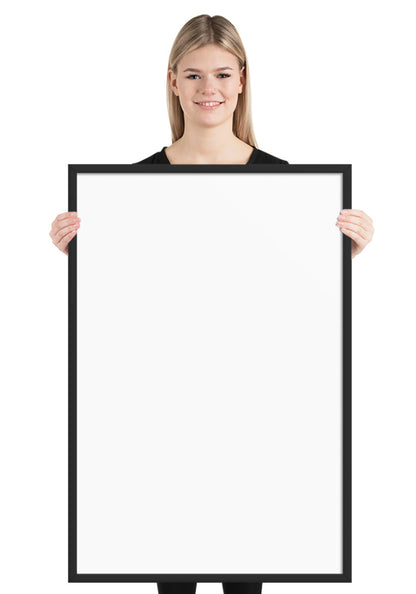 Enhanced Matte Paper Framed Poster (in)