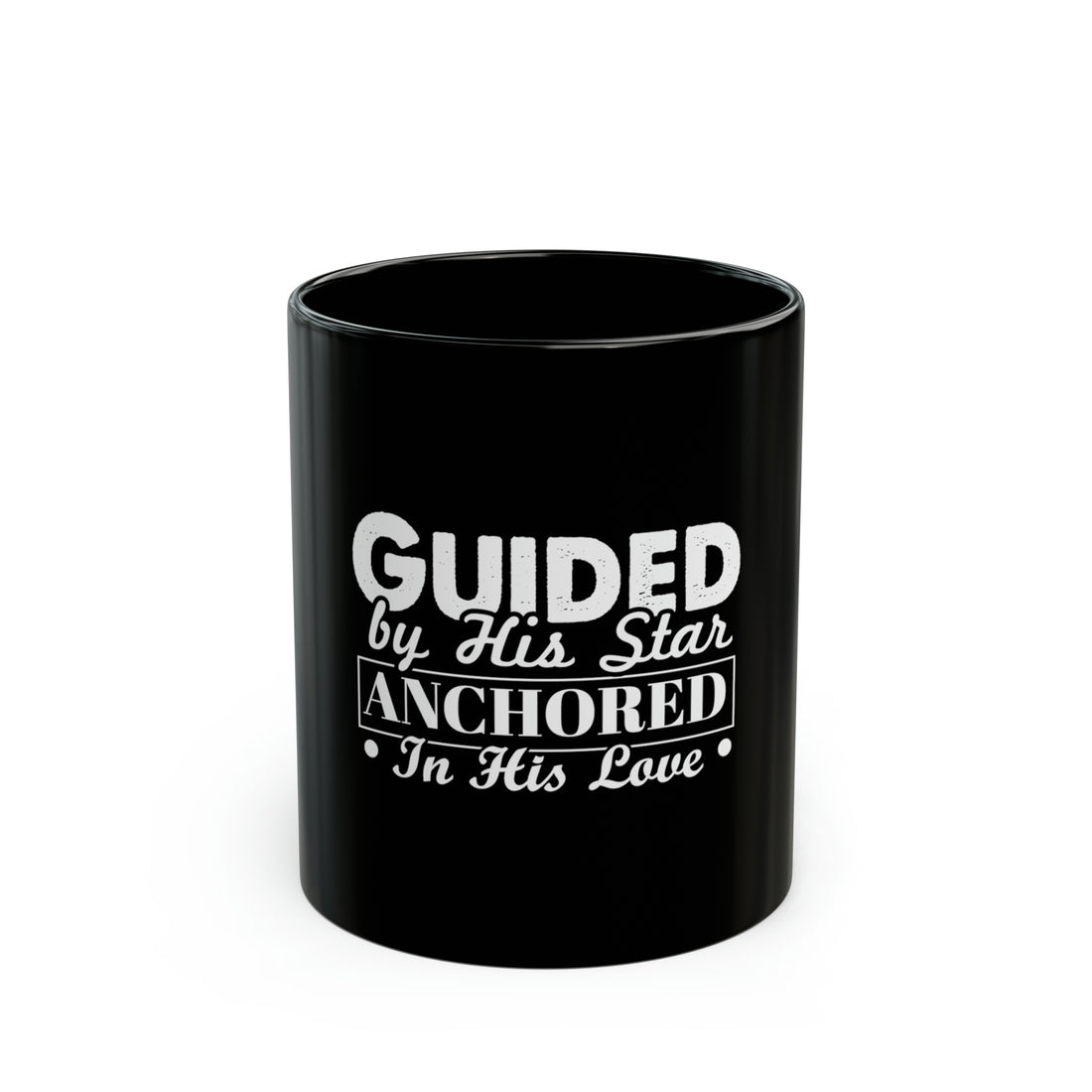 Guided Black Mug