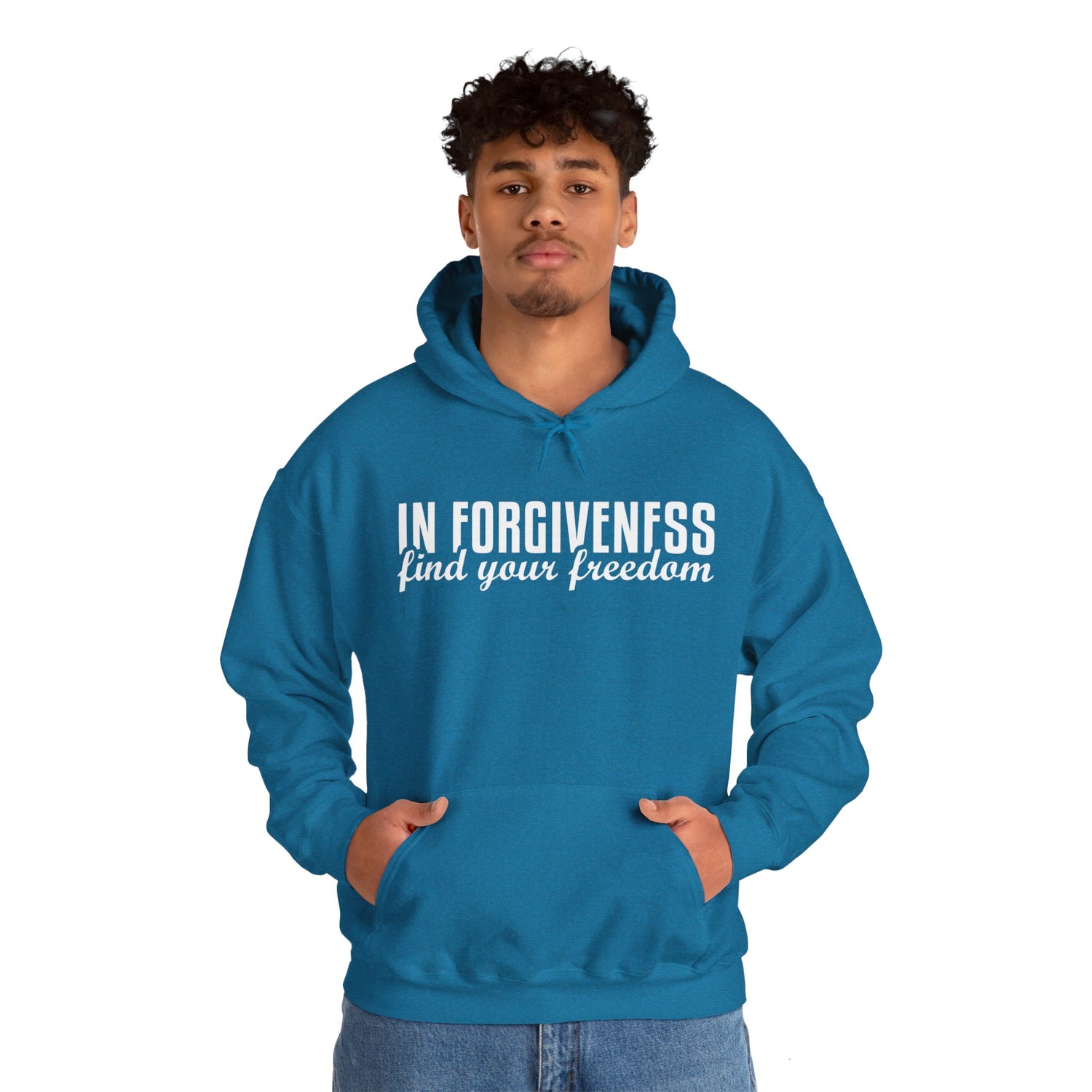 In Forgiveness Unisex Heavy Blend™ Hooded Sweatshirt