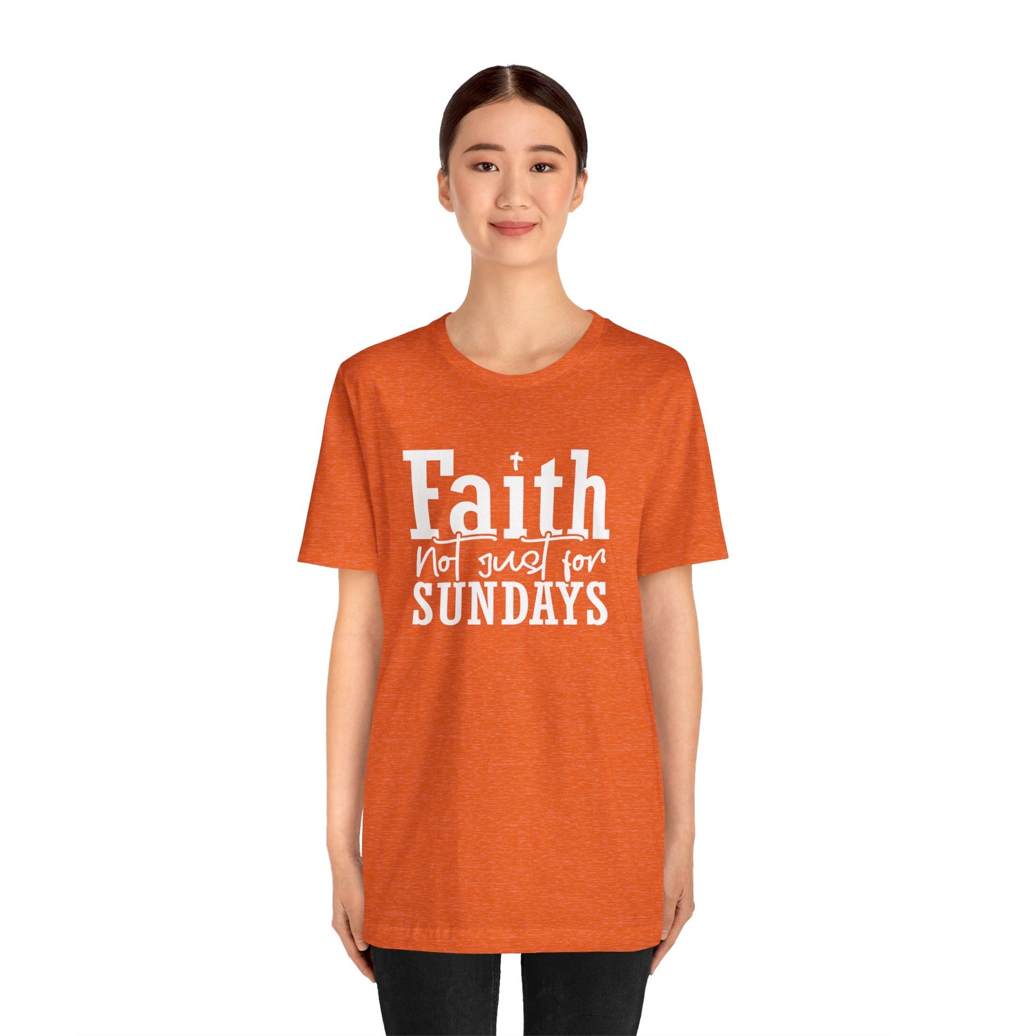 Faith Unisex Jersey Short Sleeve Tee