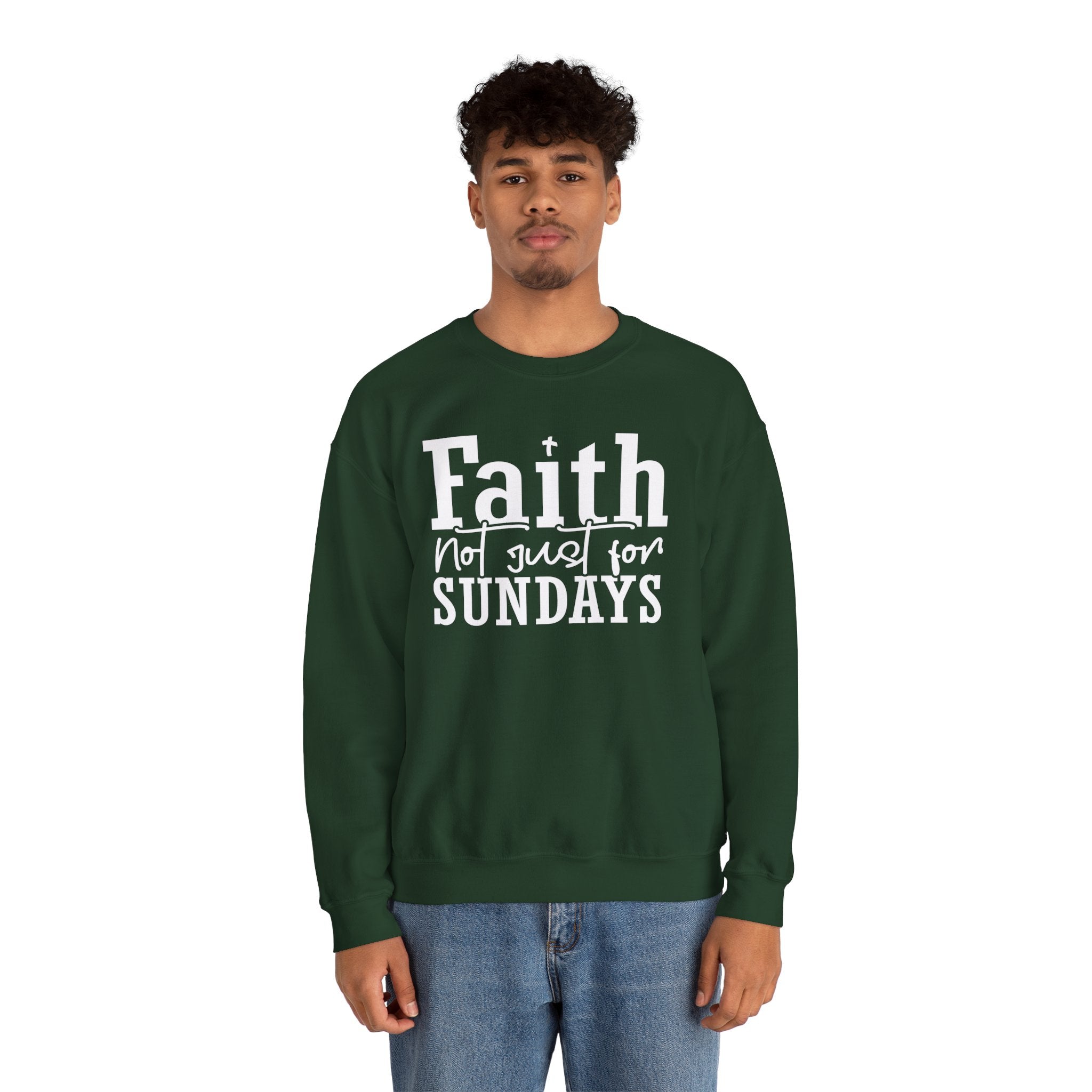 Faith Unisex Heavy Blend™ Crewneck Sweatshirt