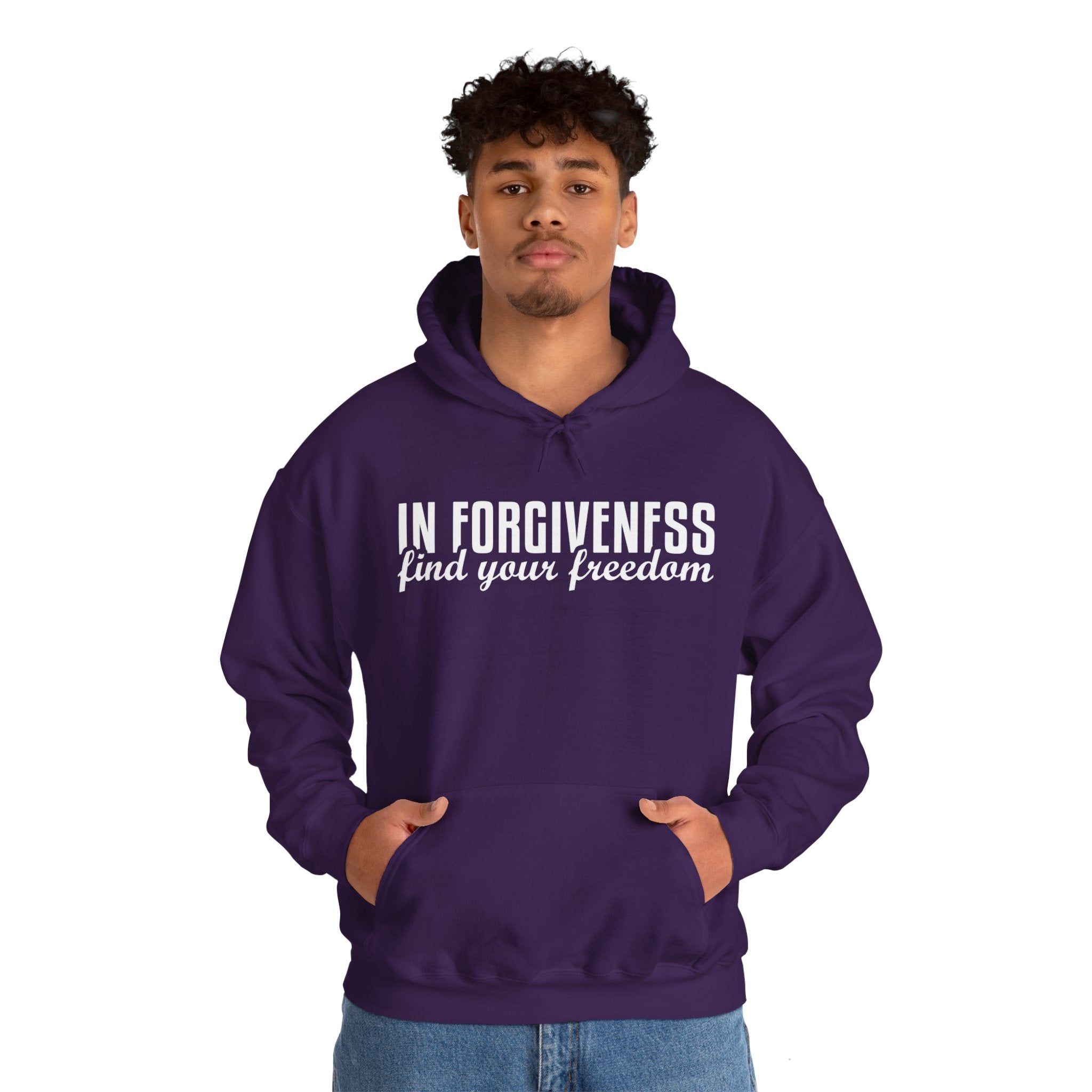 In Forgiveness Unisex Heavy Blend™ Hooded Sweatshirt