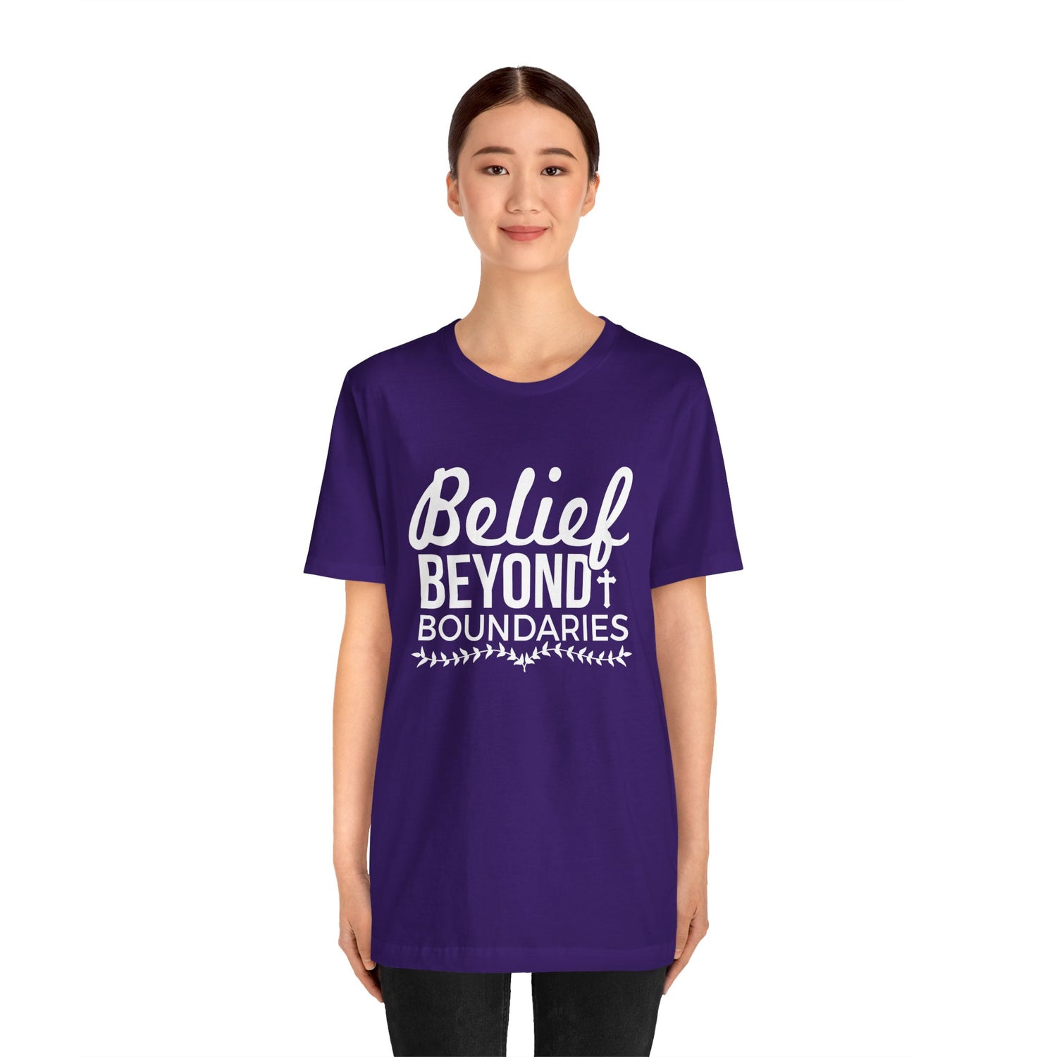 Belief Beyond Unisex Jersey Short Sleeve Tee