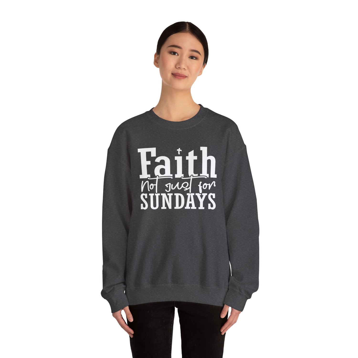 Faith Unisex Heavy Blend™ Crewneck Sweatshirt