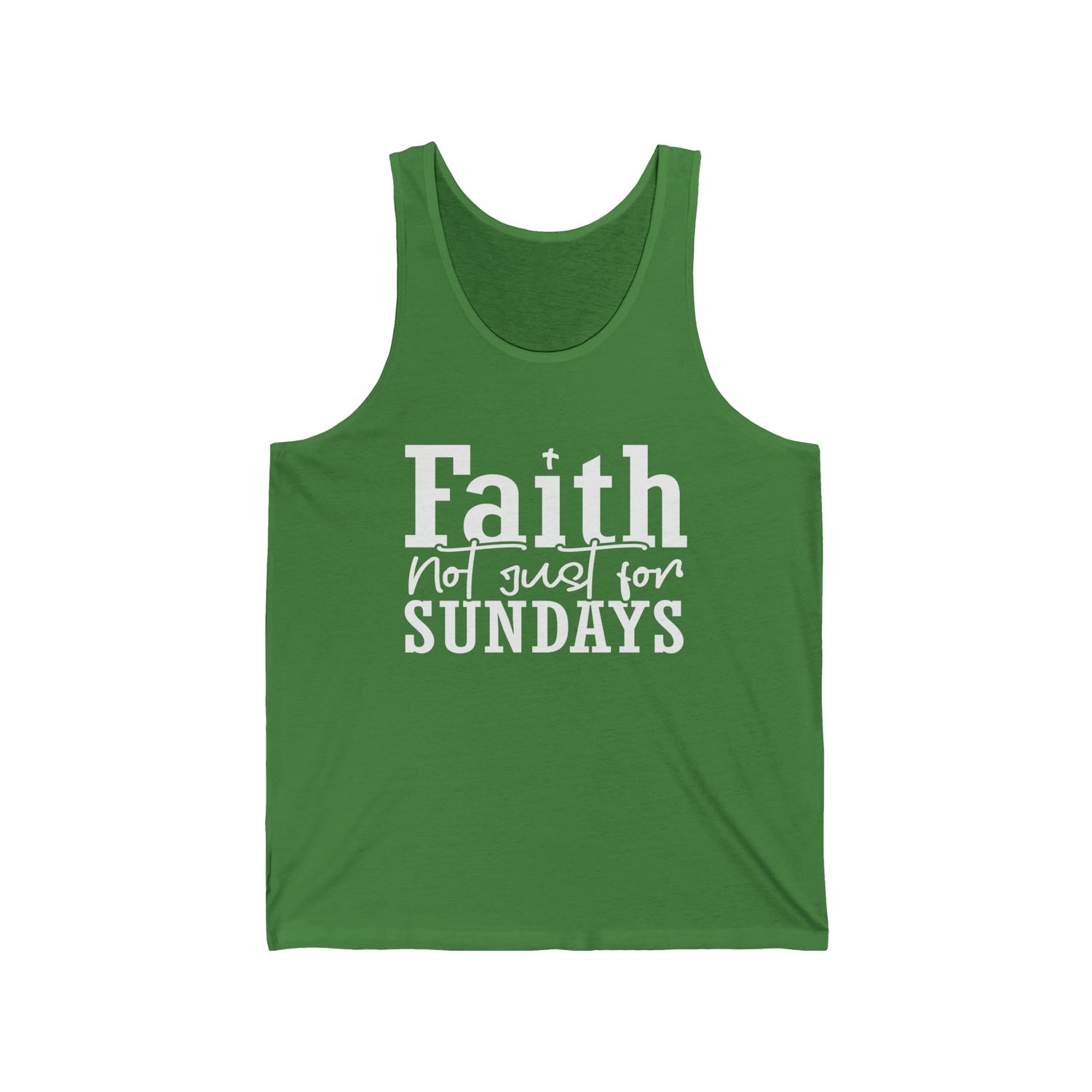 Faith Unisex Jersey Tank