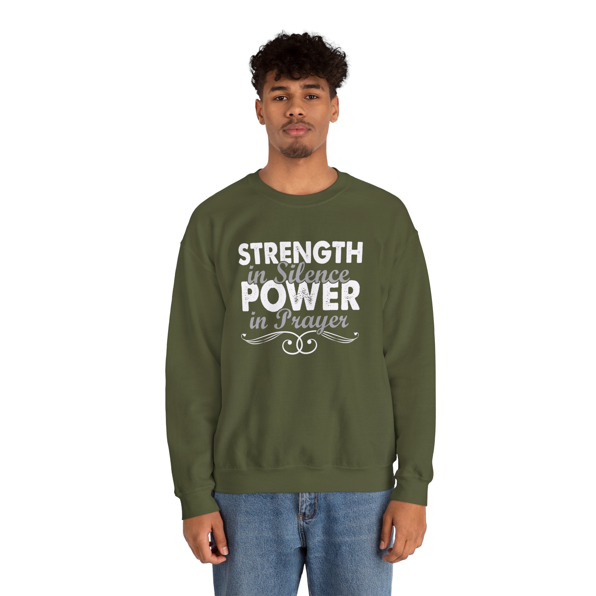 Strength Unisex Heavy Blend™ Crewneck Sweatshirt