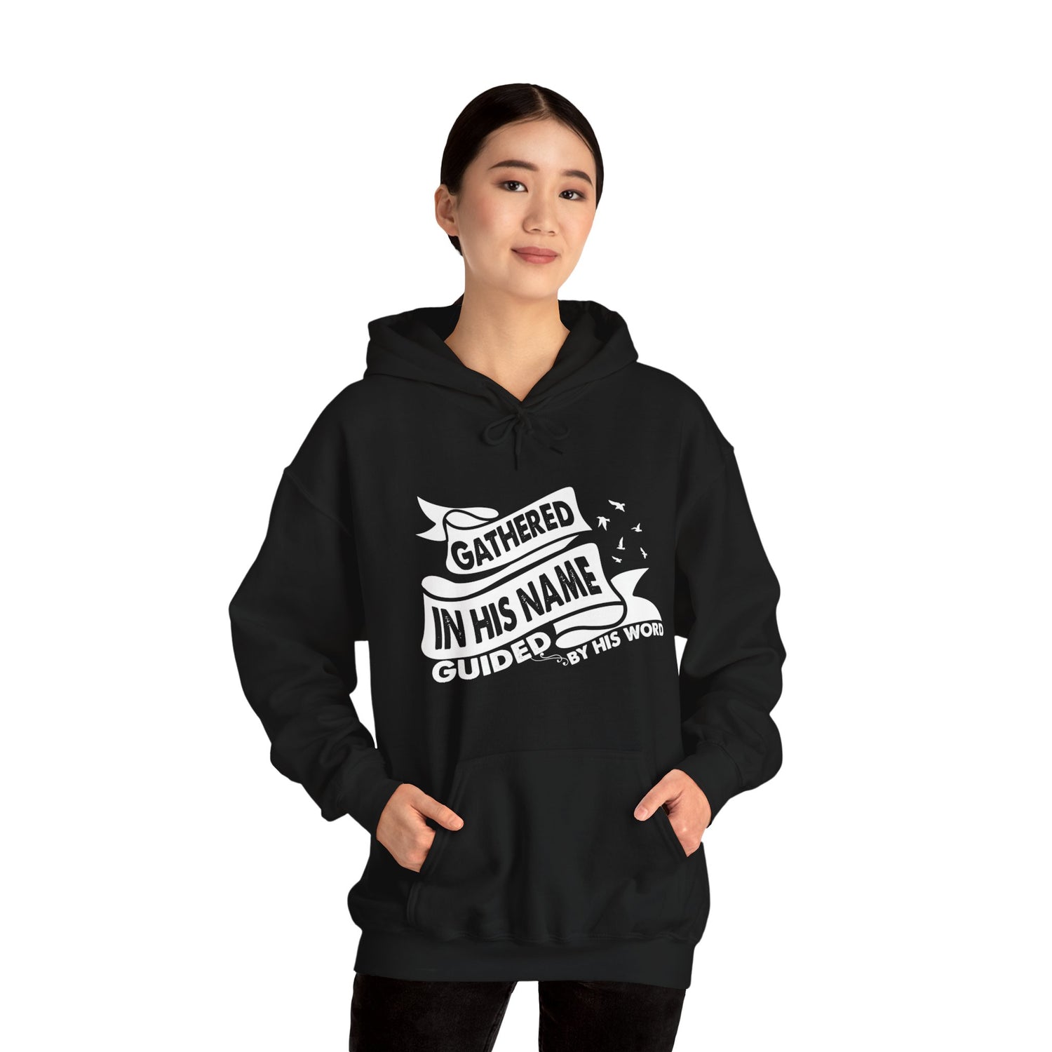 In His Name Unisex Heavy Blend™ Hooded Sweatshirt