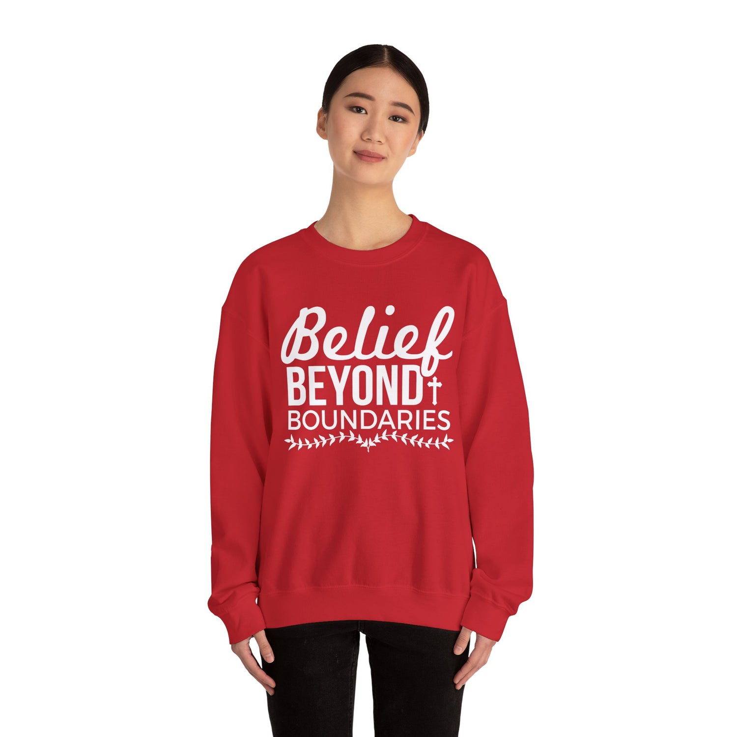 Belief Beyond Unisex Heavy Blend™ Crewneck Sweatshirt