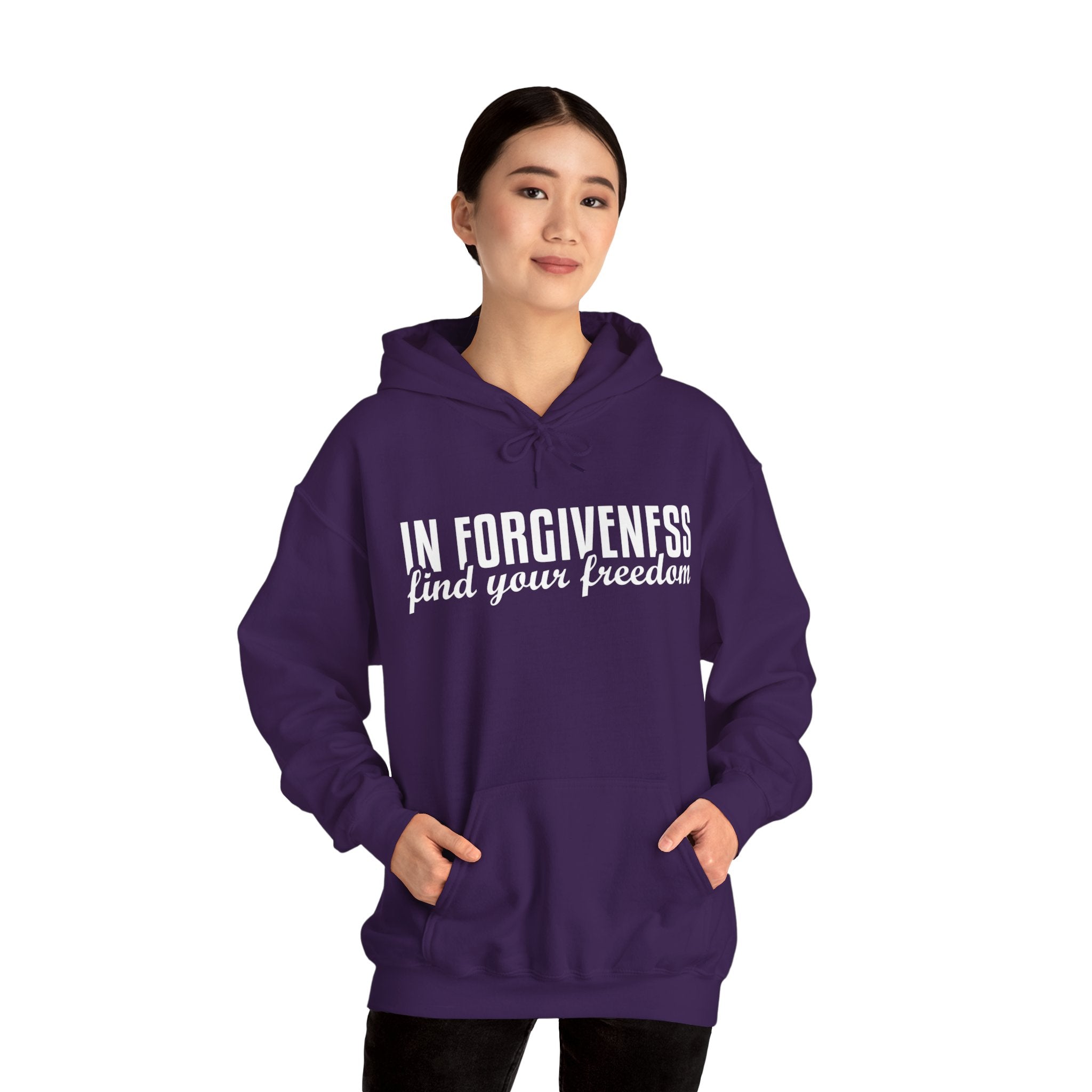 In Forgiveness Unisex Heavy Blend™ Hooded Sweatshirt