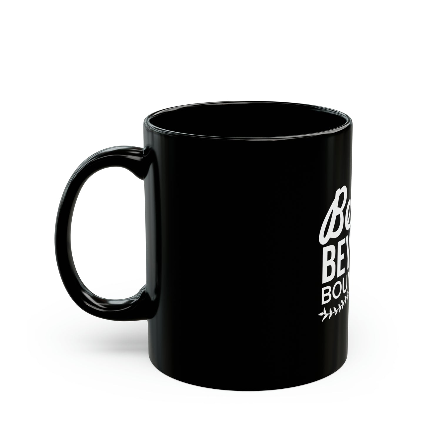 Belief Beyond Black Mug