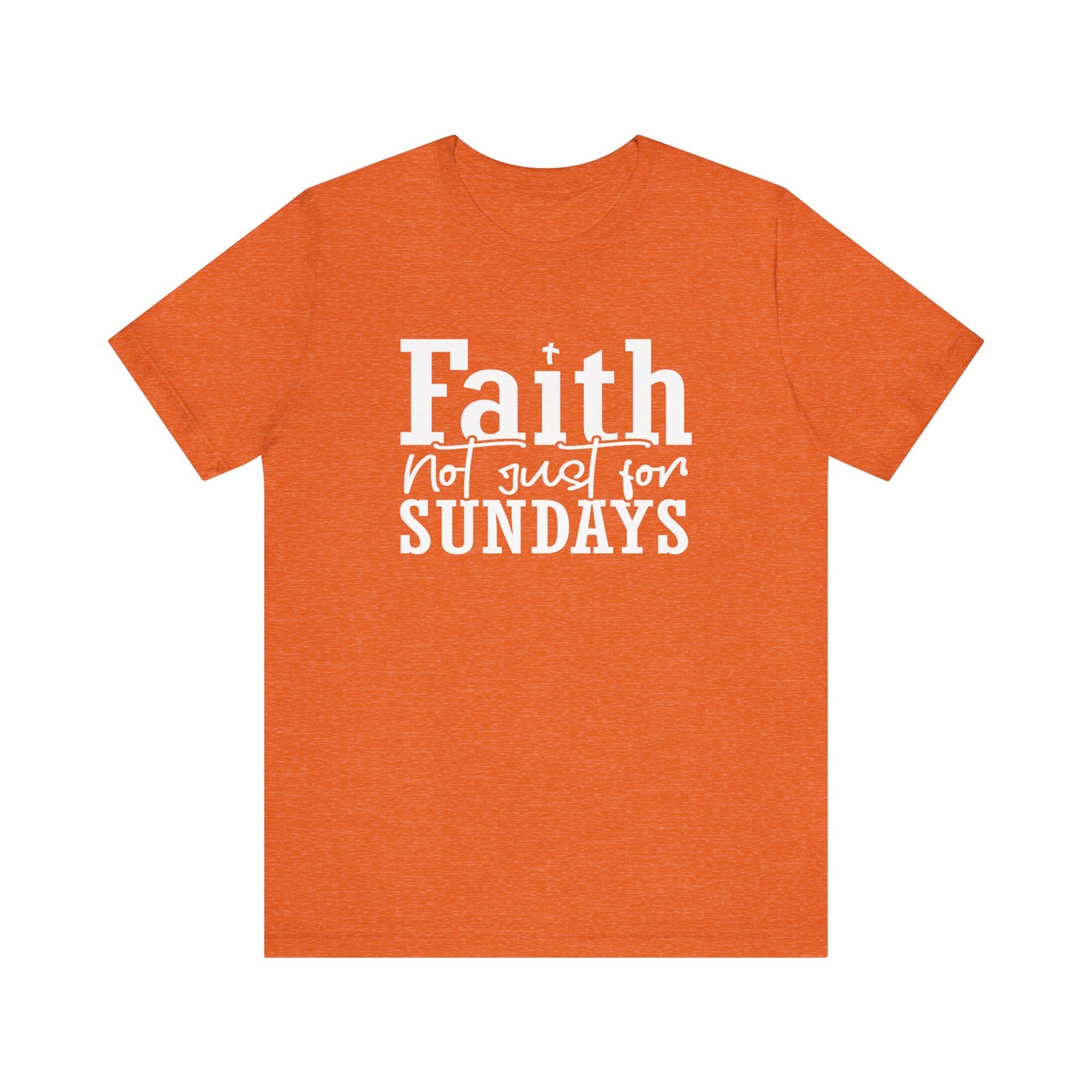 Faith Unisex Jersey Short Sleeve Tee