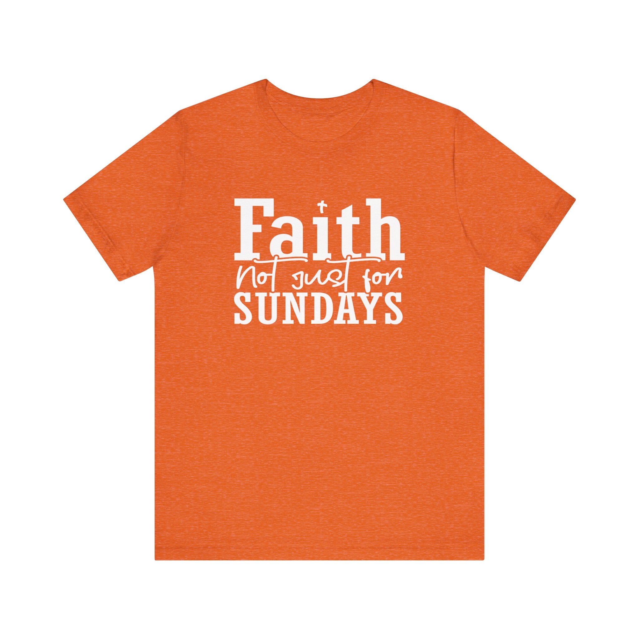 Faith Unisex Jersey Short Sleeve Tee