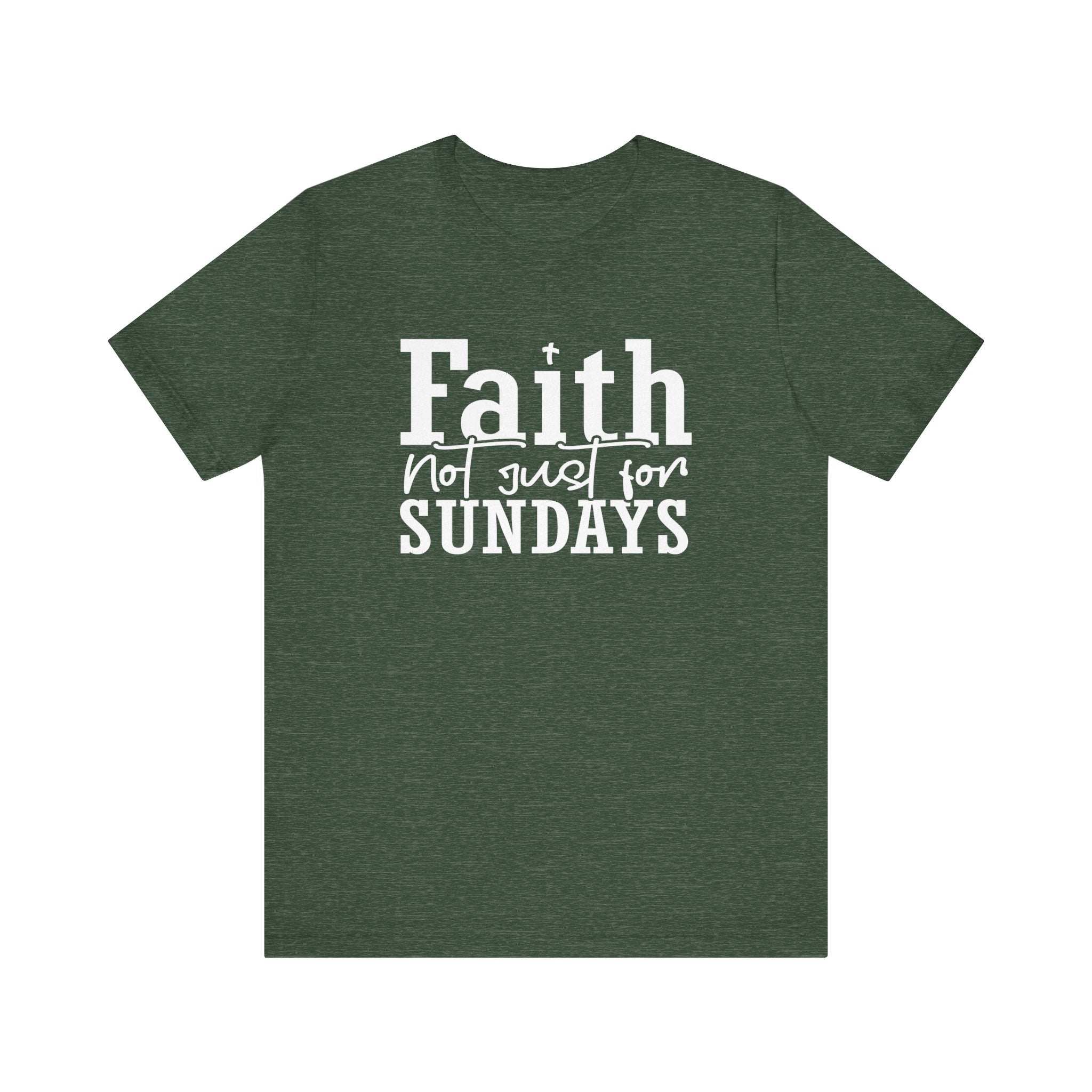 Faith Unisex Jersey Short Sleeve Tee