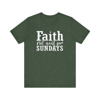 Faith Unisex Jersey Short Sleeve Tee