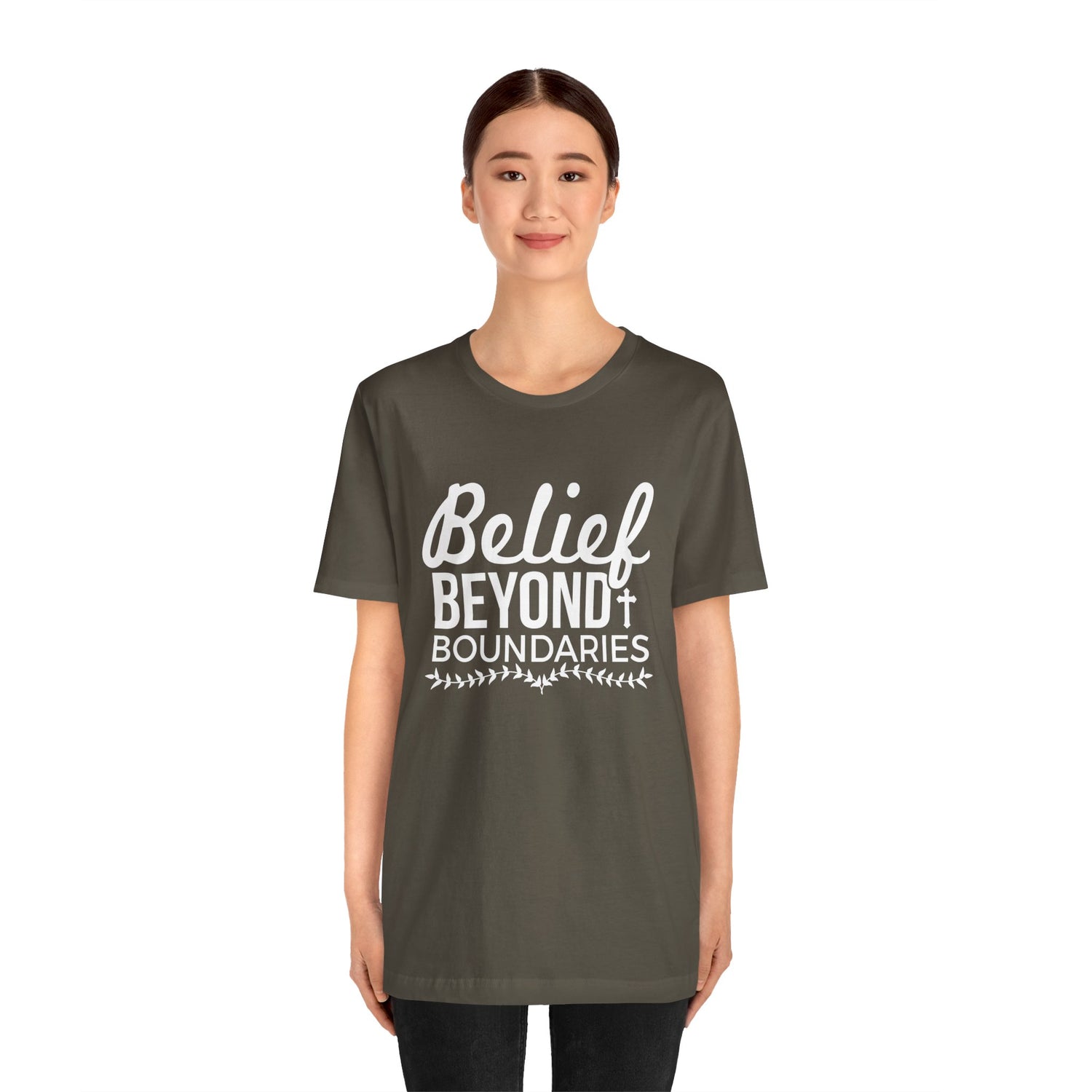 Belief Beyond Unisex Jersey Short Sleeve Tee