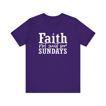 Faith Unisex Jersey Short Sleeve Tee