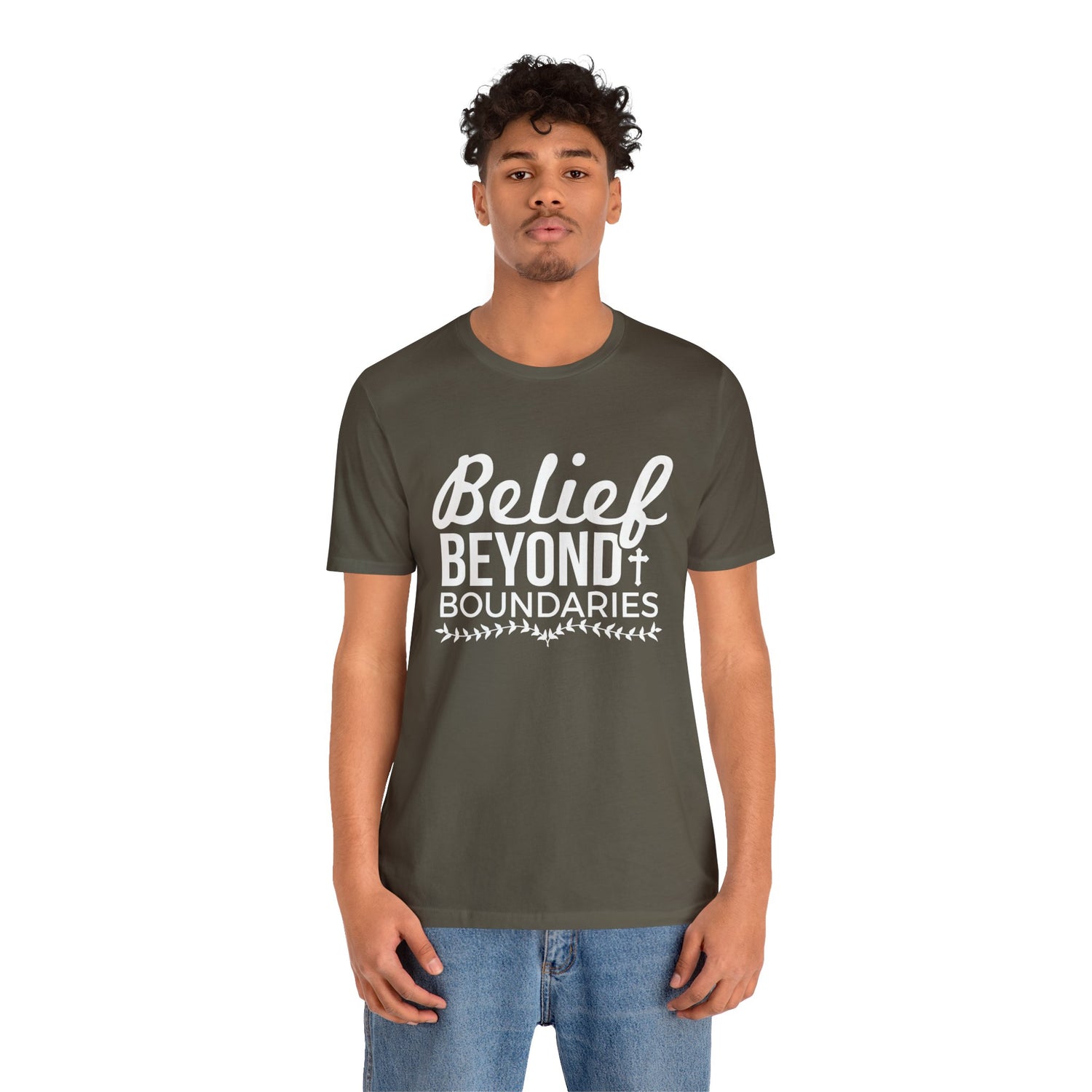 Belief Beyond Unisex Jersey Short Sleeve Tee