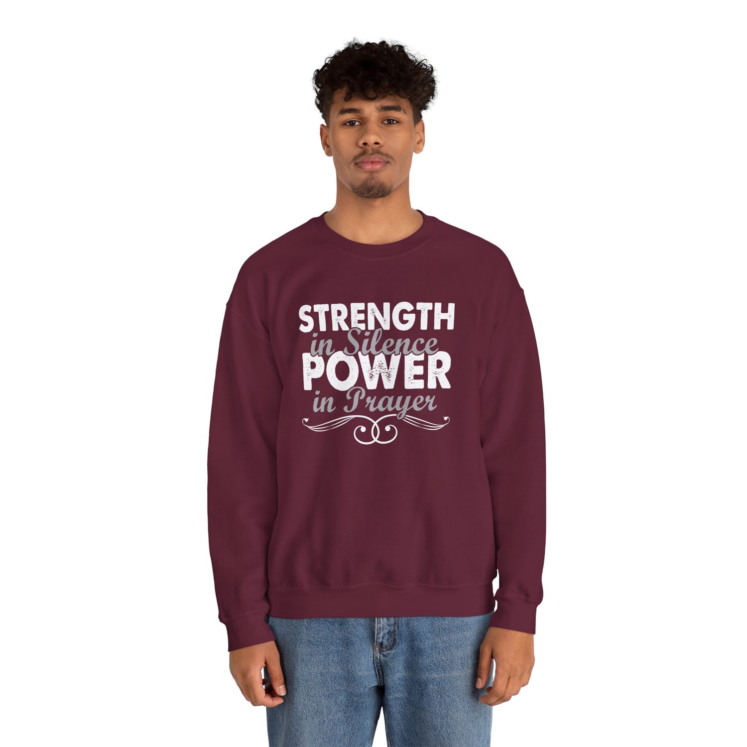 Strength Unisex Heavy Blend™ Crewneck Sweatshirt