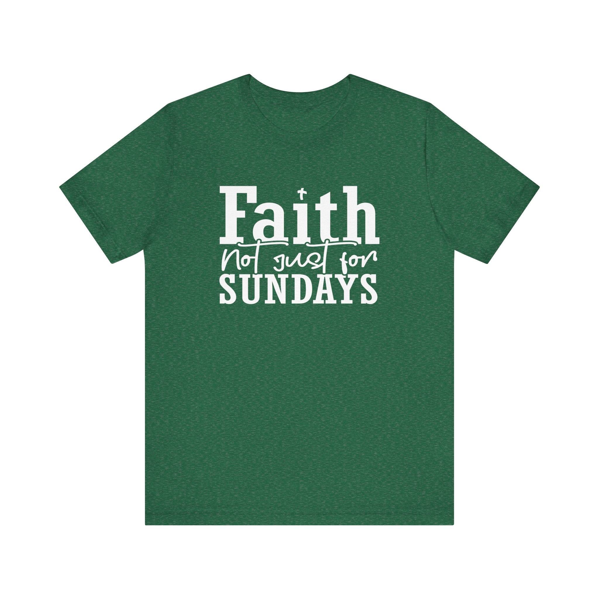 Faith Unisex Jersey Short Sleeve Tee