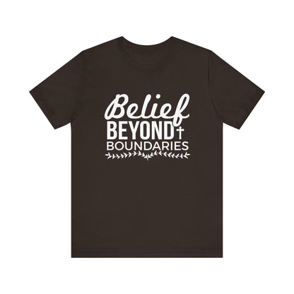 Belief Beyond Unisex Jersey Short Sleeve Tee